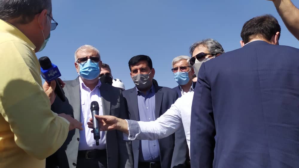 حضور جواد اوجی، وزیر نفت در پتروشیمی گچساران+تصاویر و فیلم حضور جواد اوجی، وزیر نفت در پتروشیمی گچساران+تصاویر و فیلم
