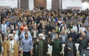 همایش اقتدار بسیجیان  در گچساران