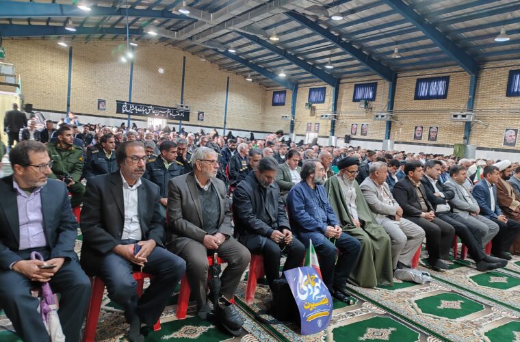 مراسم بزرگداشت حماسه ۹دی گچساران برگزار شد